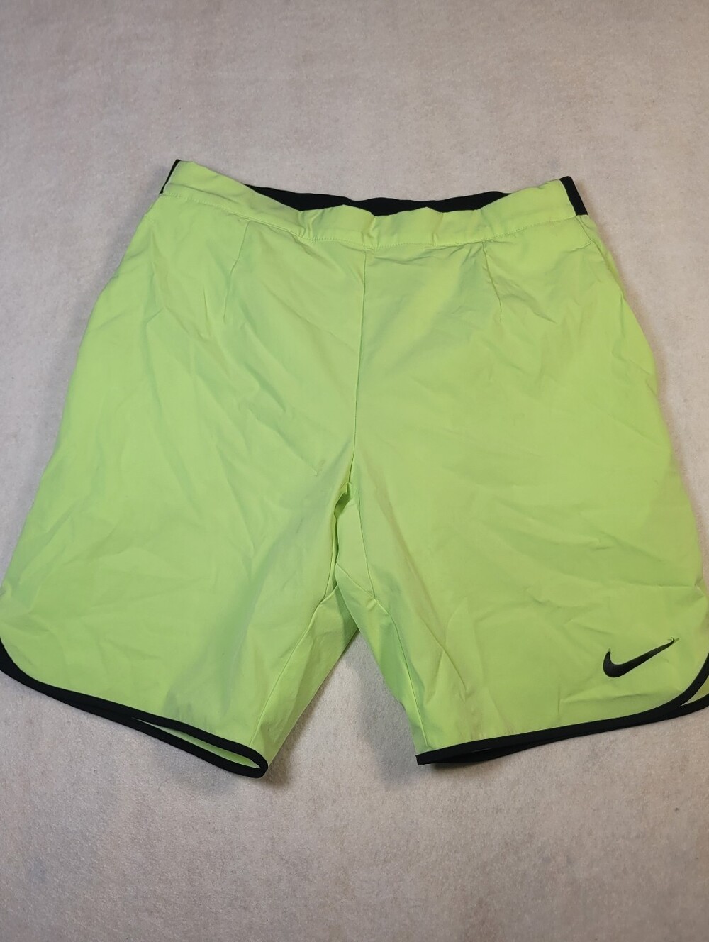 NikeCourt Flex Ace Gladiator Mens Medium Tennis Shorts Ghost Green 728980-367